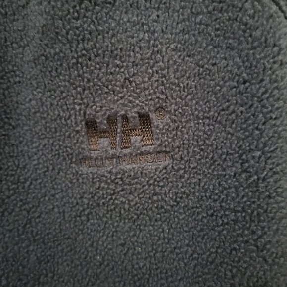 Helly Hansen Unisex Blue and Grey Zip Fleece (Medium) - Picture 5 of 5